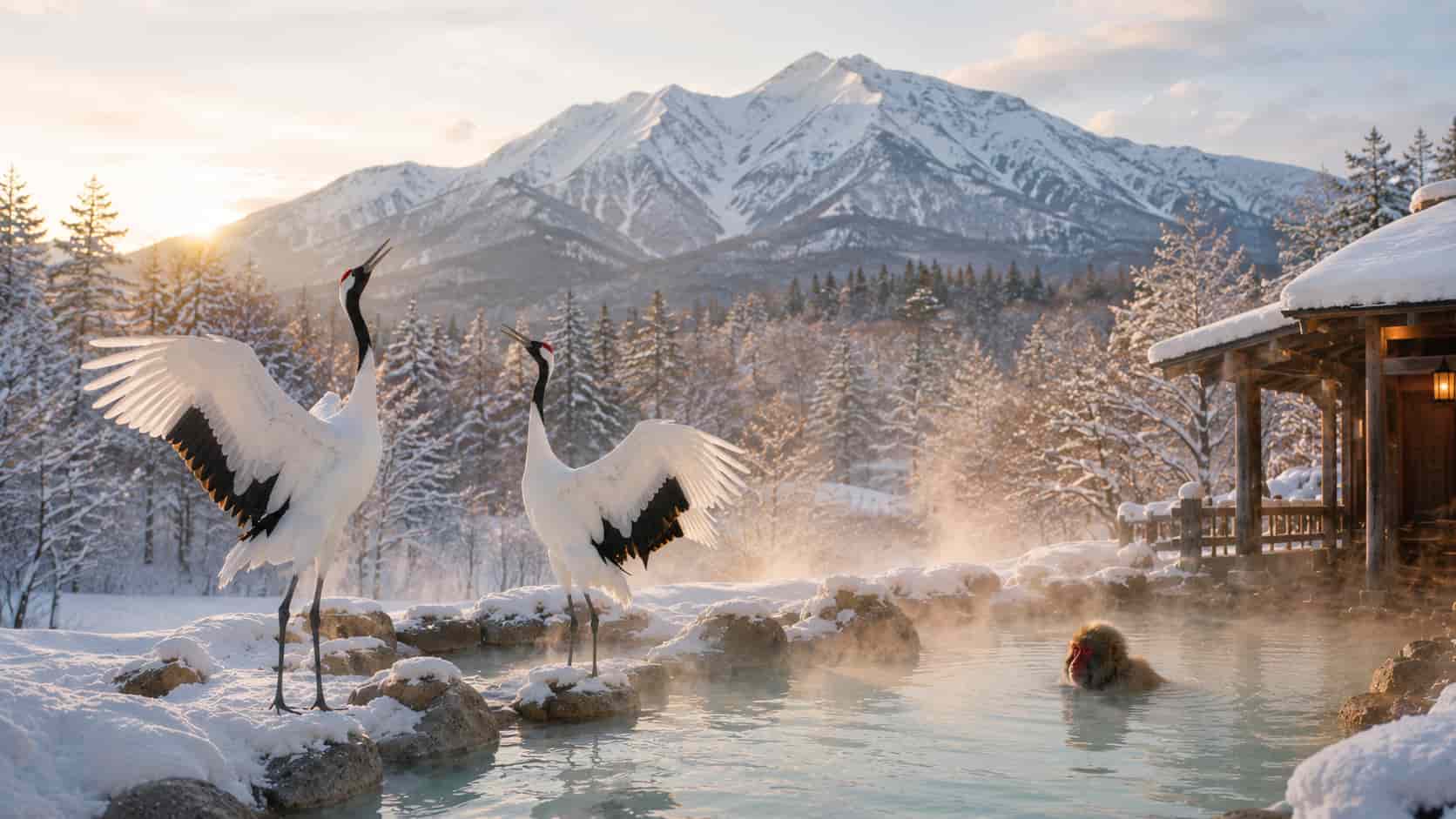 Hokkaido’s Wilderness: Wildlife & Thermal Hot Springs