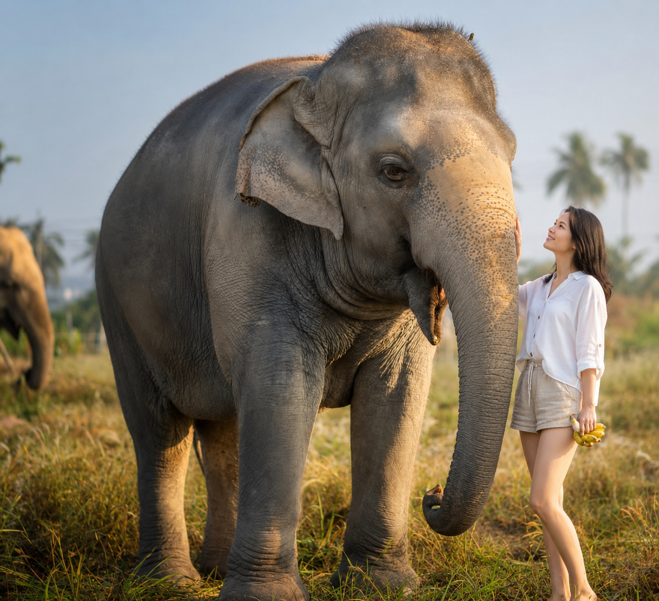 Ethical Elephant Sanctuary Encounter